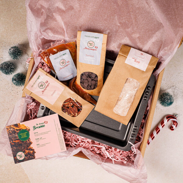 Blagdanski paket brownie pecan caramel