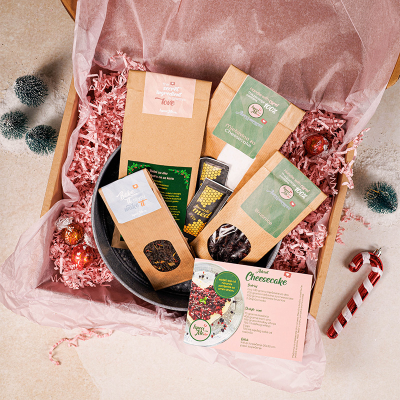 Blagdanski paket advent cheesecake